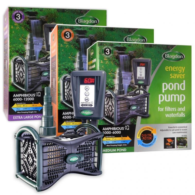 Blagdon Amphibious Iq Energy Saving Pond Pump 4500 - 9000 - North East Koi